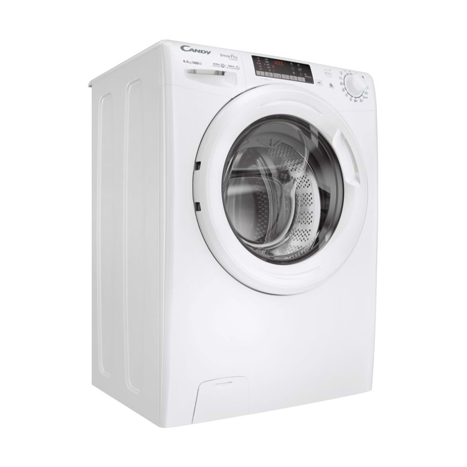 Candy COW4854TWM6/1-S lavasciuga Libera installazione Caricamento frontale Bianco D