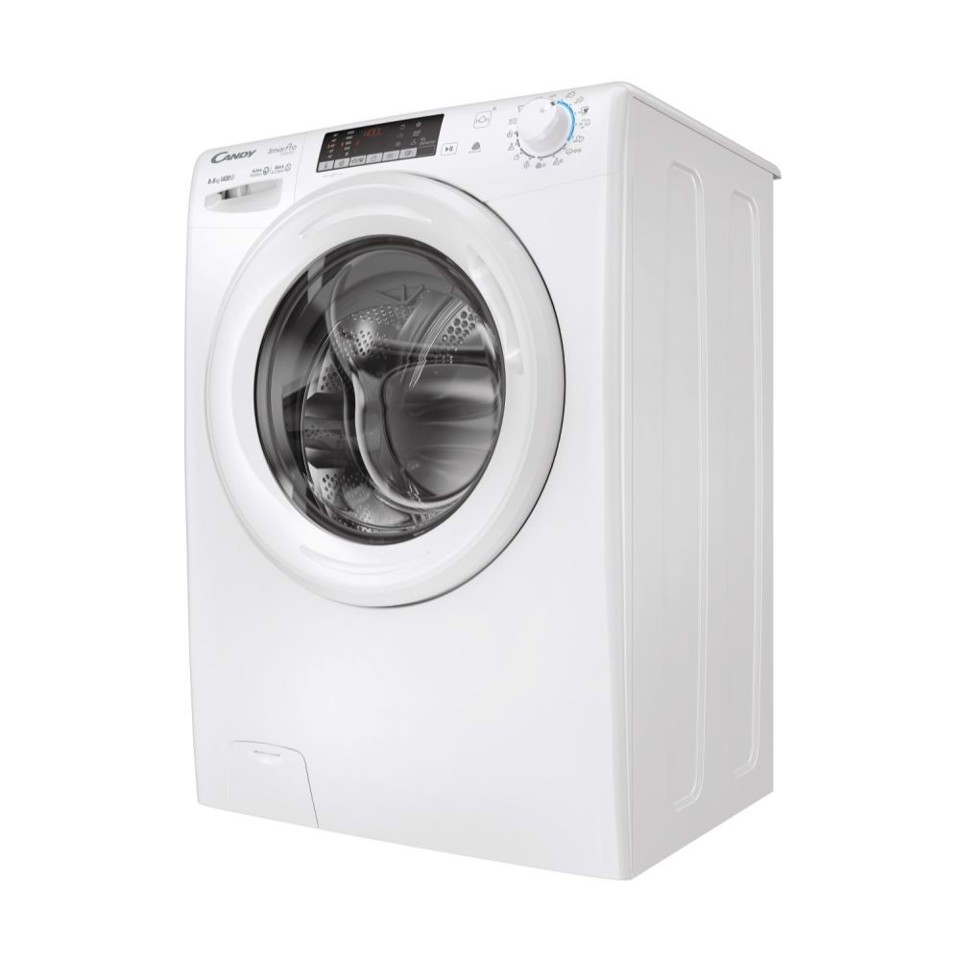 Candy COW4854TWM6/1-S lavasciuga Libera installazione Caricamento frontale Bianco D