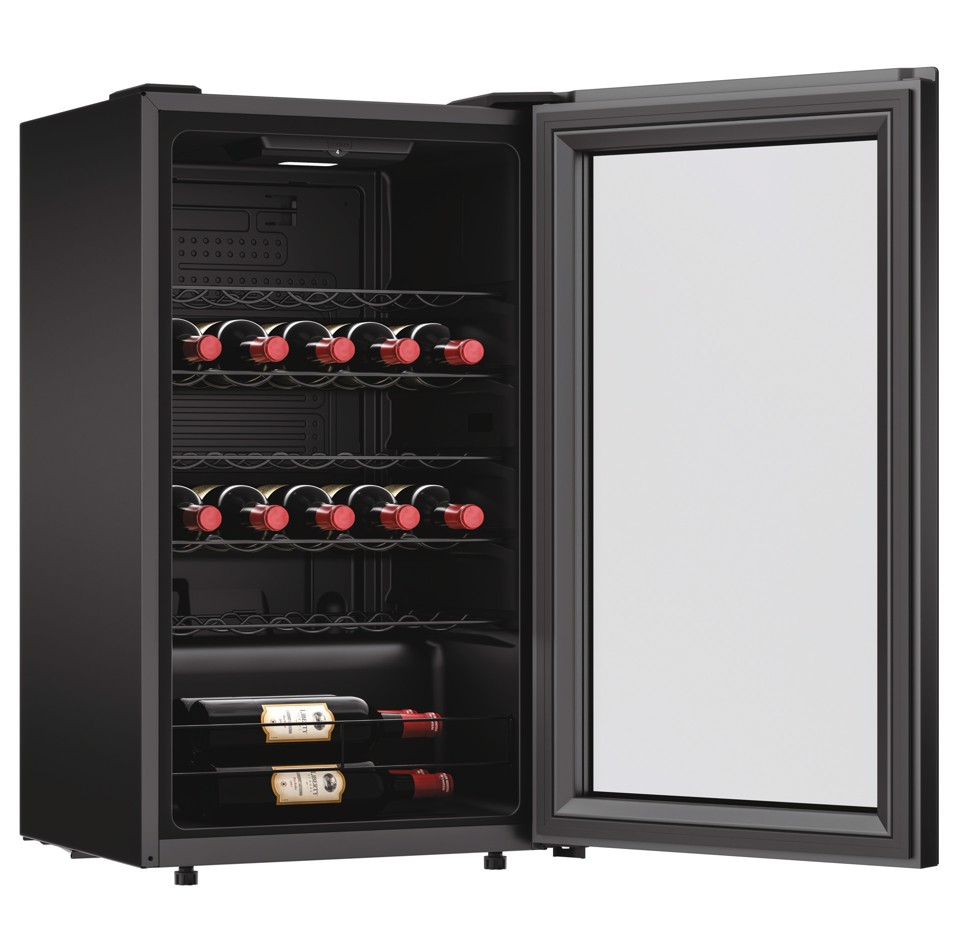 Candy DiVino CWC033M Libera installazione Nero 33 bottiglia/bottiglie
