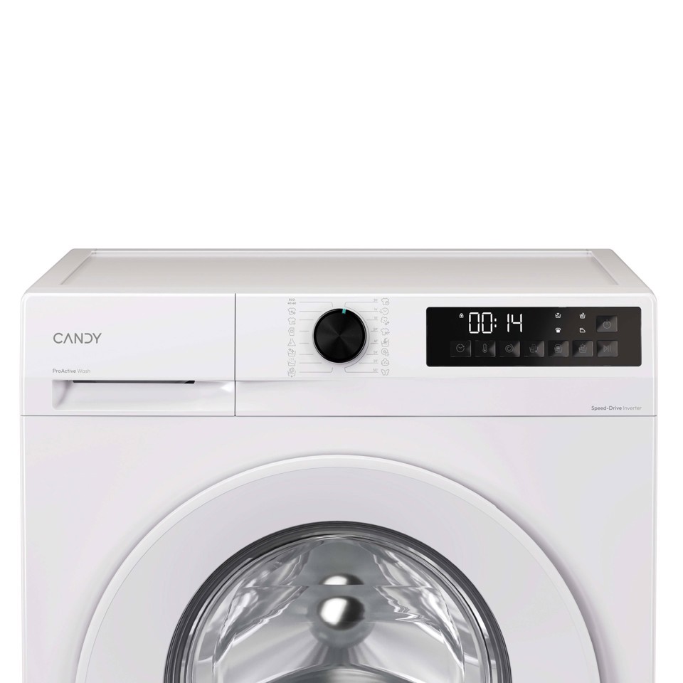 Candy GD 498-S lavatrice Caricamento frontale 9 kg 1400 Giri/min Bianco