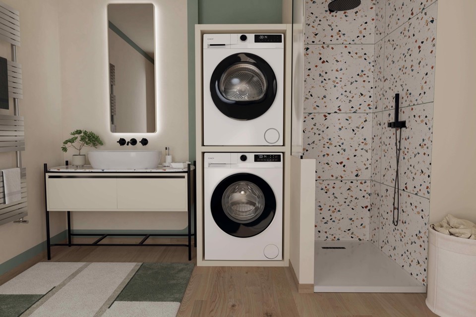 Candy GD 8N5B-S asciugatrice Libera installazione Caricamento frontale 8 kg Bianco