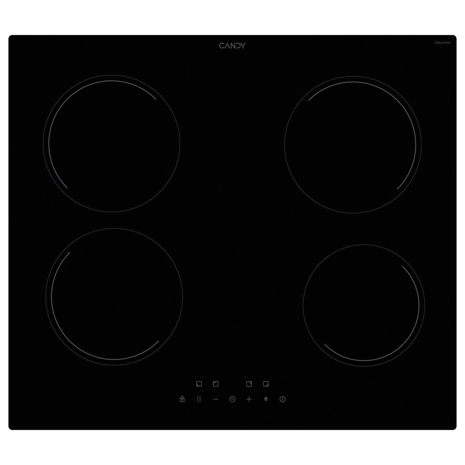Candy Idea CII647CCAR Nero Da incasso 60 cm Piano cottura a induzione 4 Fornello(i)