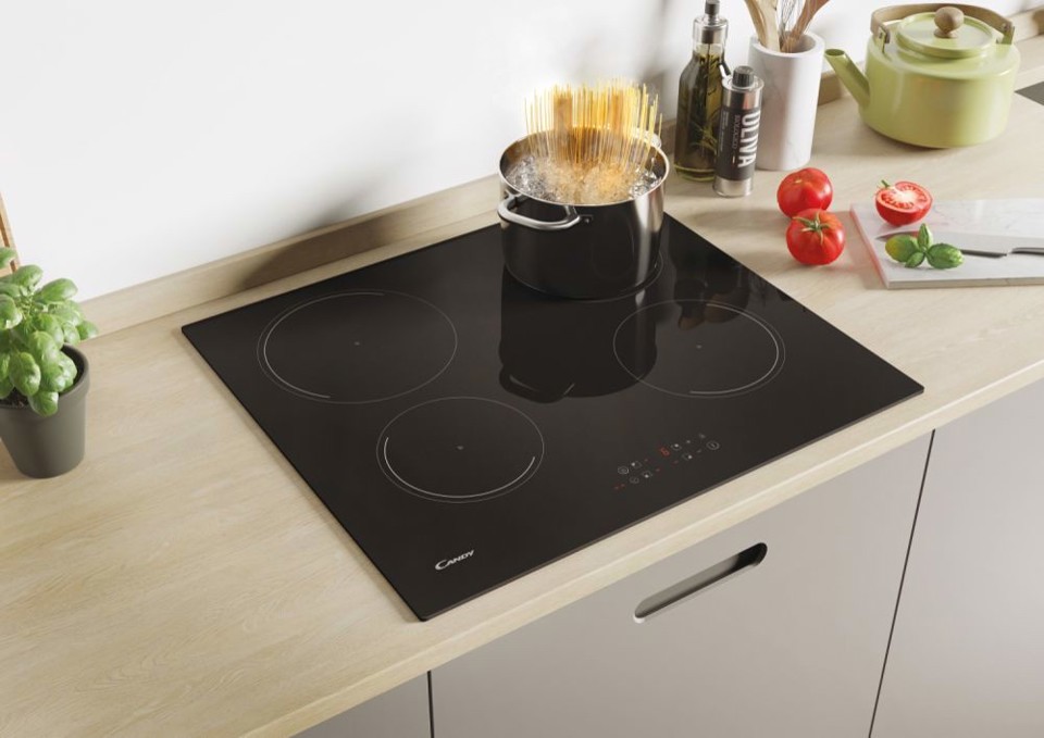 Candy Idea KRCDJ642 Nero Da incasso 59 cm Piano cottura a induzione 4 Fornello(i)