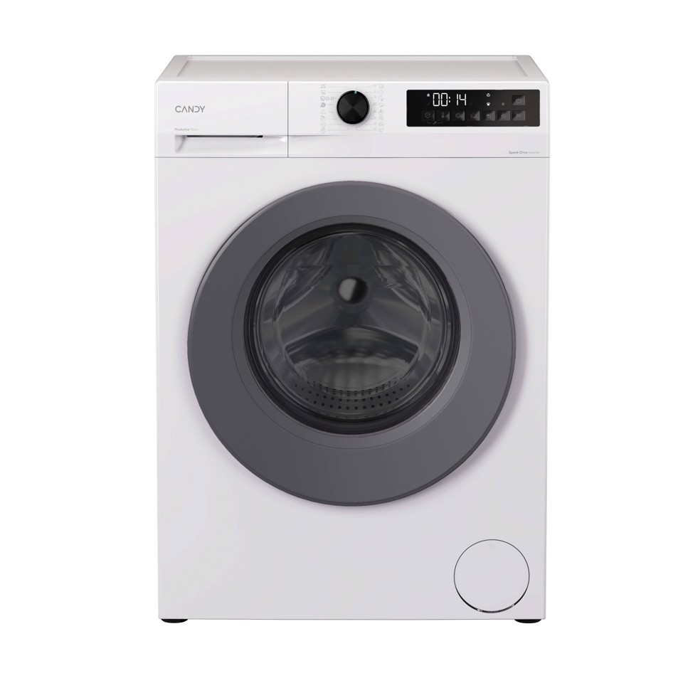 Candy ProWash 300, Lavasciuga Slim 8+5 KG, 10% più efficente della classe A, 1400 giri, Bianco, Inverter, Fresh Vapor, GWD 485SG6-S