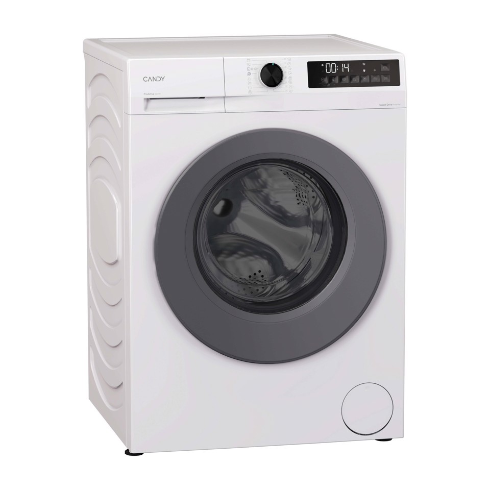 Candy ProWash 300, Lavasciuga Slim 8+5 KG, 10% più efficente della classe A, 1400 giri, Bianco, Inverter, Fresh Vapor, GWD 485SG6-S