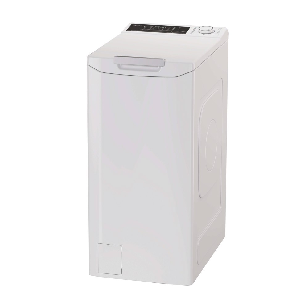 Candy ProWash 500, Lavatrice Carica dall'alto 7 KG, 10% più efficente della classe A, 1200 giri, Bianco, Inverter, Wi-Fi, Smart Wash, TCAS 276TM6-S