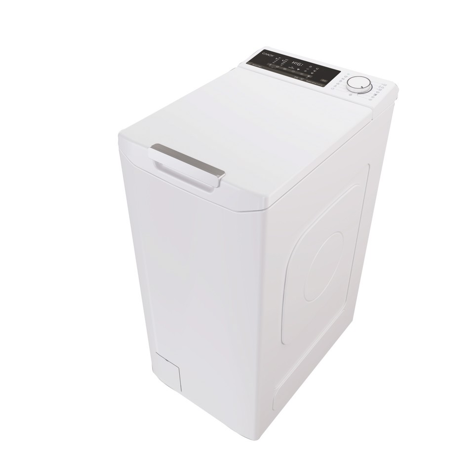 Candy ProWash 500, Lavatrice Carica dall'alto 8 KG, Classe A, 1200 giri, Bianco, Inverter, Wi-Fi, Smart Wash, TCA284TM5-S