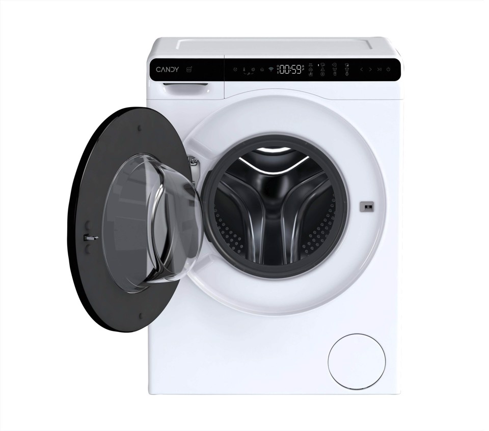 Candy ProWash 700 Mini, Lavatrice Compatta 5 KG, Classe A, 1200 giri, Bianco, Inverter, Vapore, Wi-Fi, CW50-BP12307U1-S