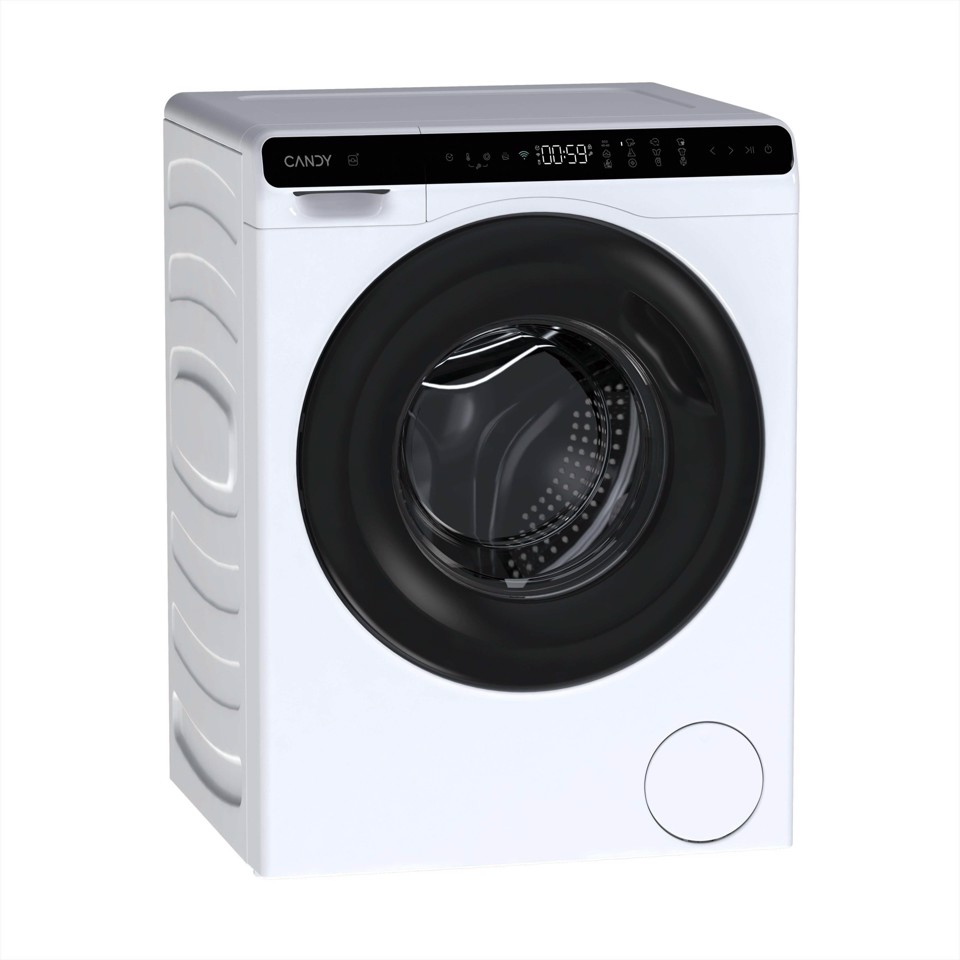 Candy ProWash 700 Mini, Lavatrice Compatta 5 KG, Classe A, 1200 giri, Bianco, Inverter, Vapore, Wi-Fi, CW50-BP12307U1-S