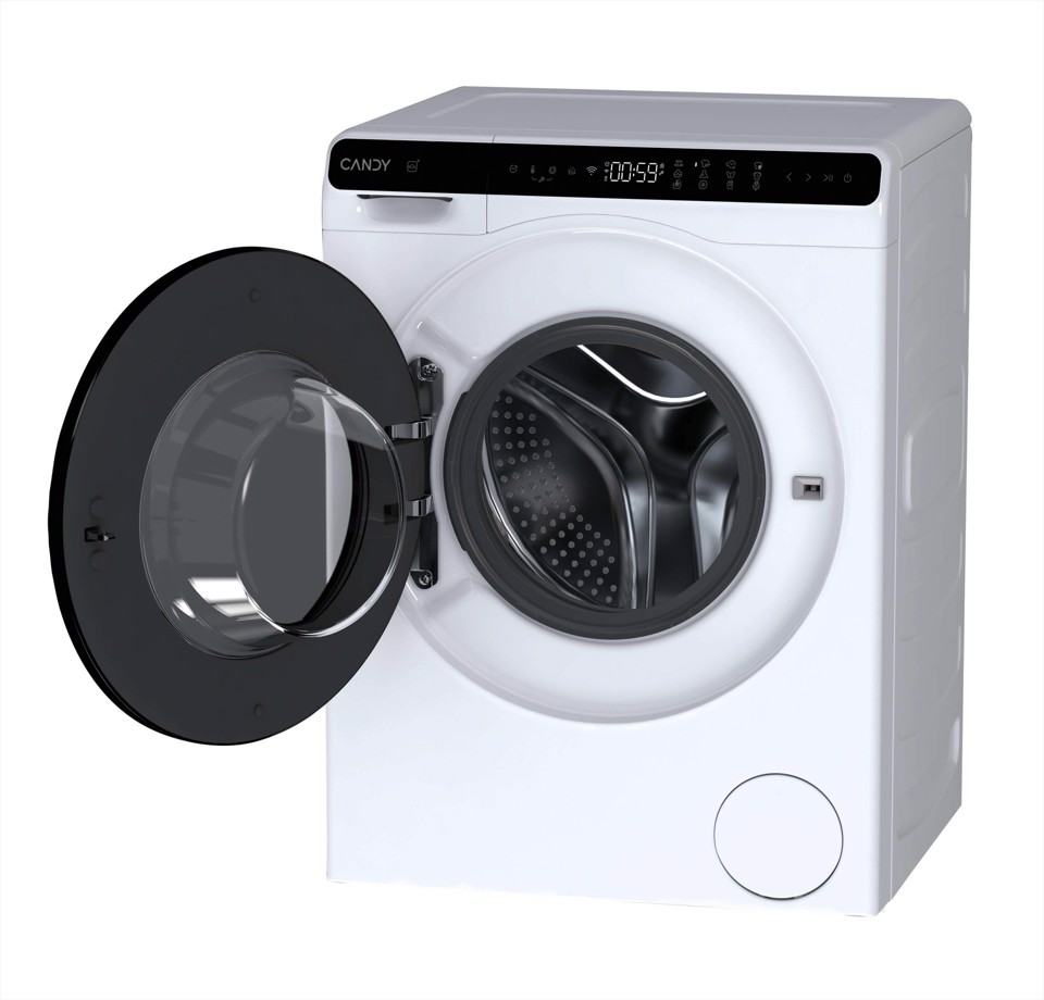 Candy ProWash 700 Mini, Lavatrice Compatta 5 KG, Classe A, 1200 giri, Bianco, Inverter, Vapore, Wi-Fi, CW50-BP12307U1-S