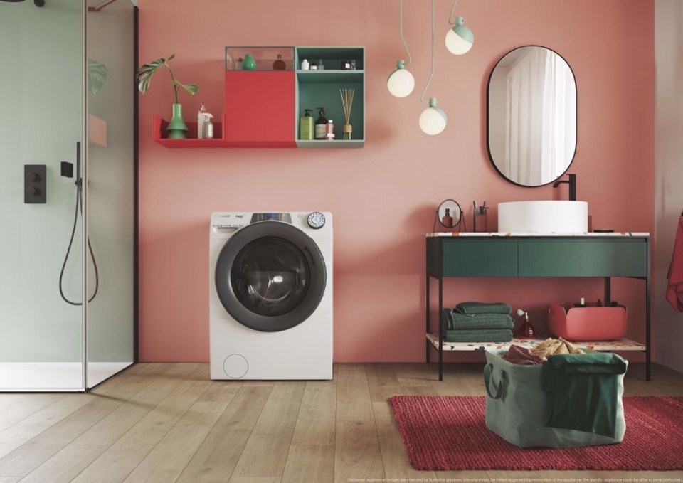 Candy RapidÓ PRO RP 4106BWMR/1-S lavatrice Caricamento frontale 10 kg 1400 Giri/min A Bianco