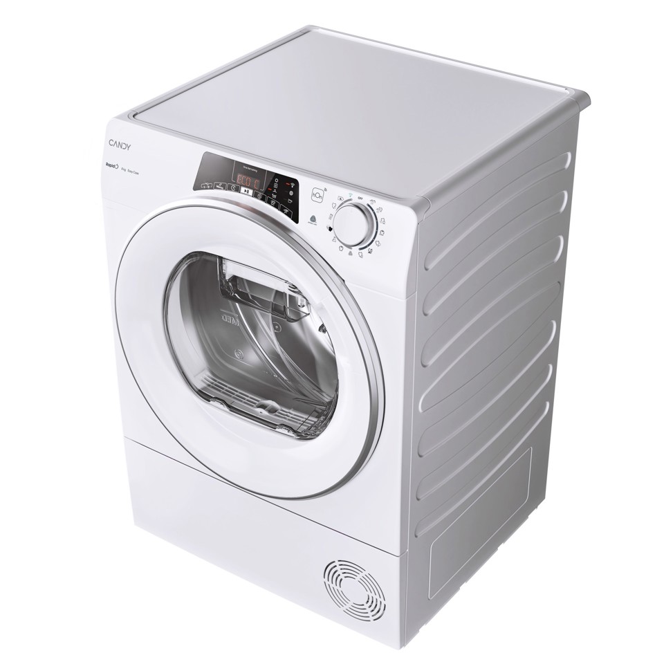 Candy RapidÓ ROE H8A3TSEX-S asciugatrice Libera installazione Caricamento frontale 8 kg Bianco