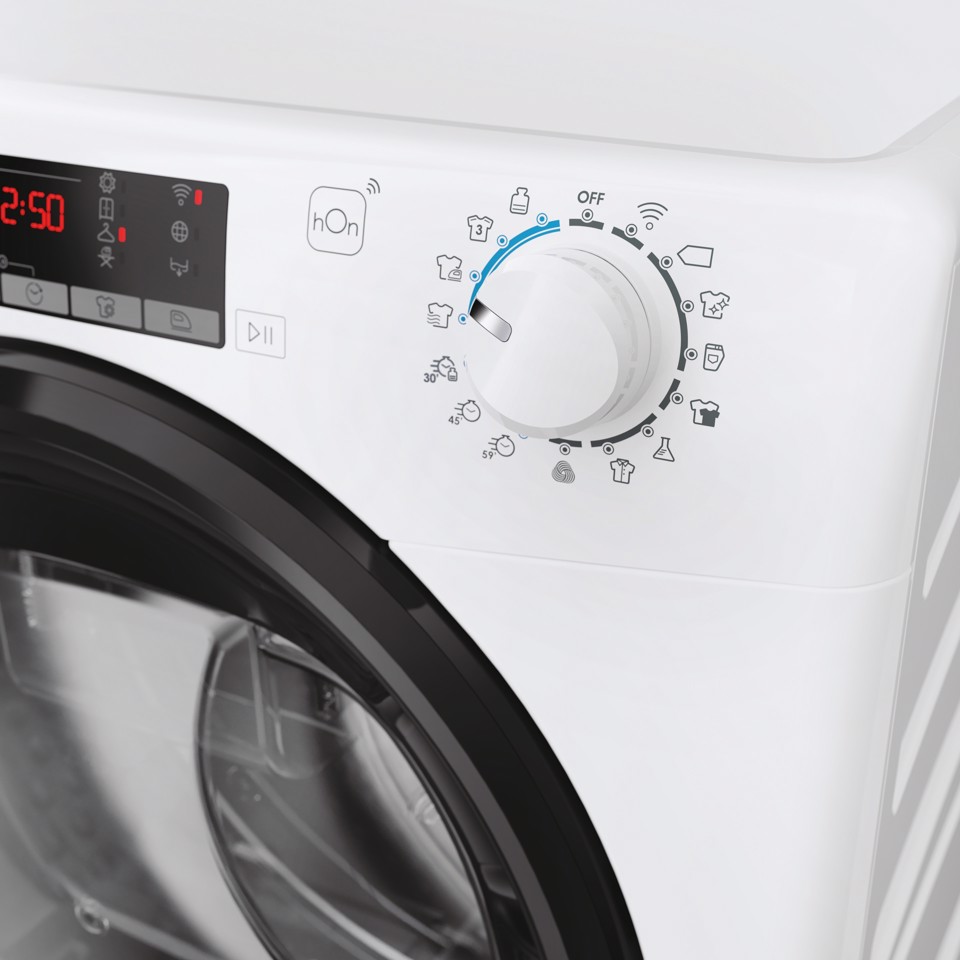 Candy Smart Pro , Asciugatrice Slim 7 KG, Classe E, Bianco, Vapore, Wi-Fi, CRO4 H7A2TBE-S