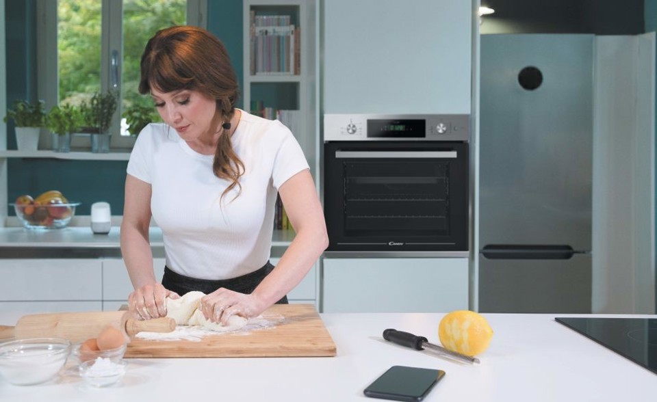 Candy Smart Steam FSCTXL815 WIFI 70 L A Acciaio inossidabile