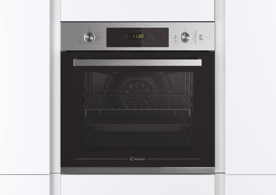 Candy Smart Steam FSCTXL815 WIFI 70 L A Acciaio inossidabile