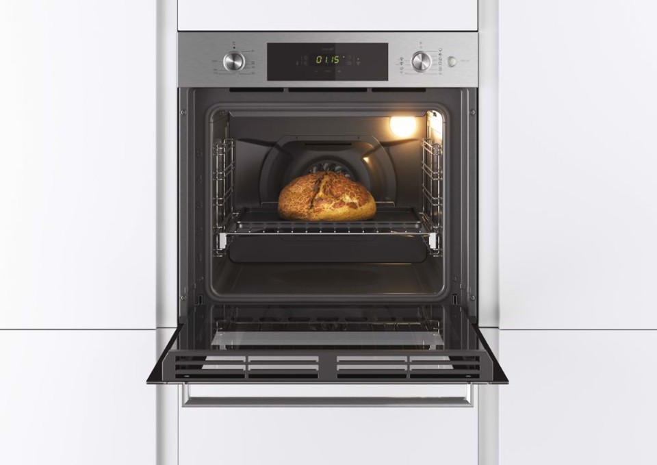 Candy Smart Steam FSCTXL815 WIFI 70 L A Acciaio inossidabile