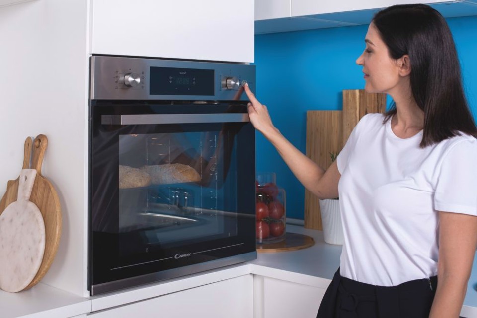 Candy Smart Steam FSCTXL815 WIFI 70 L A Acciaio inossidabile