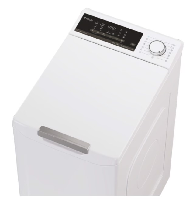 Candy TCA284TM5-S lavatrice Caricamento dall'alto 8 kg 1200 Giri/min Bianco