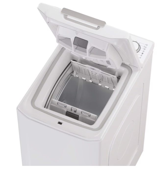 Candy TCA284TM5-S lavatrice Caricamento dall'alto 8 kg 1200 Giri/min Bianco