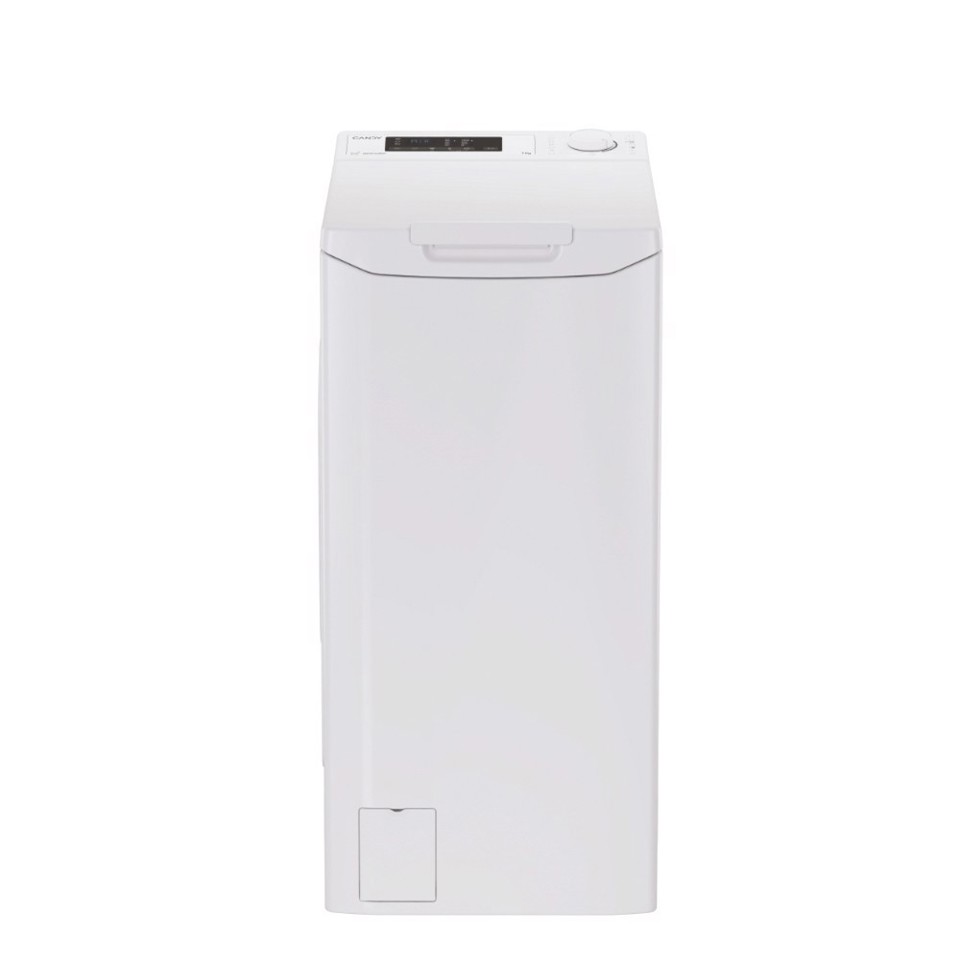 Candy TCA473D3-S lavatrice Caricamento dall'alto 7 kg 1400 Giri/min Bianco