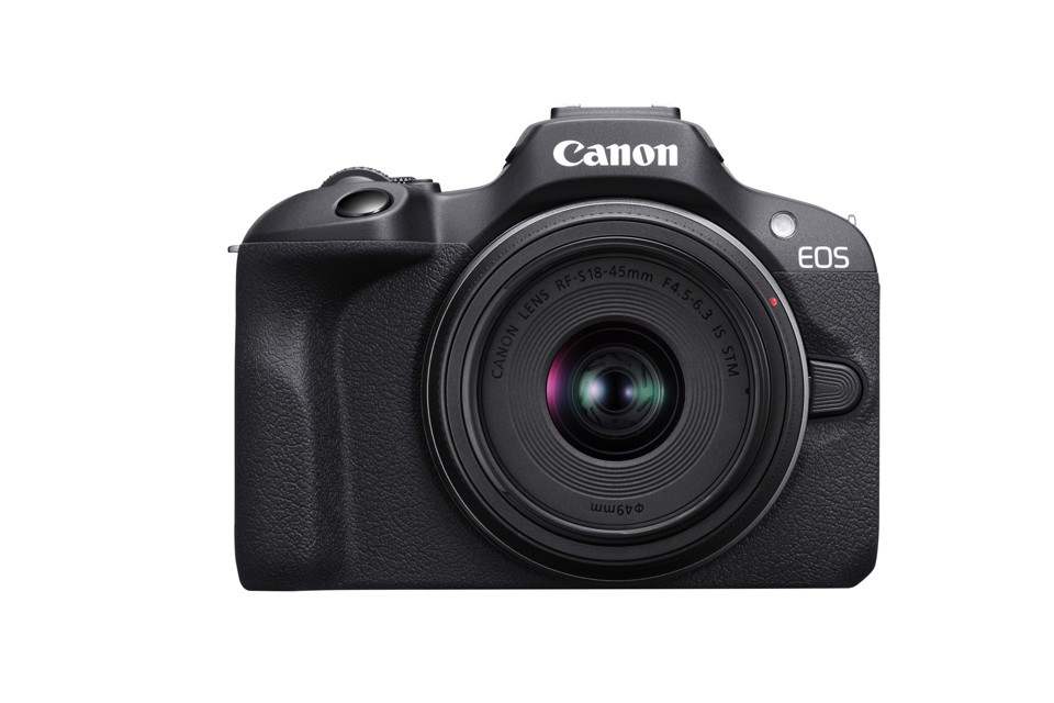 Canon EOS R100 + RF-S 18-45mm F4.5-6.3 IS STM Kit MILC 24,1 MP CMOS 6000 x 4000 Pixel Nero