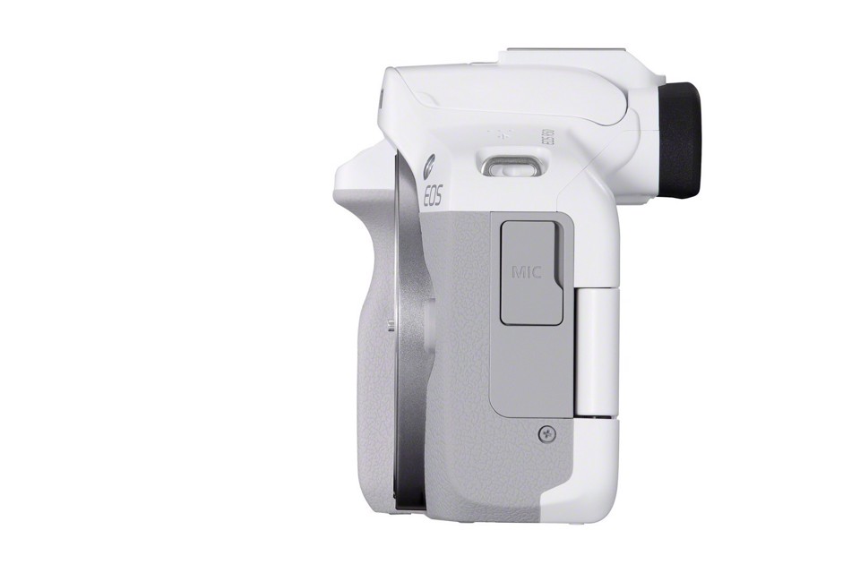 Canon EOS R50, White + RF-S 18-45mm F4.5-6.3 IS STM Kit MILC 24,2 MP CMOS 6000 x 4000 Pixel Bianco