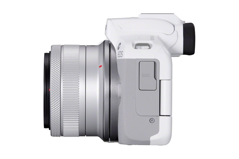 Canon EOS R50, White + RF-S 18-45mm F4.5-6.3 IS STM Kit MILC 24,2 MP CMOS 6000 x 4000 Pixel Bianco