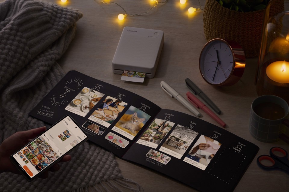 Canon SELPHY QX20 BK stampante per foto Sublimazione 287 x 287 DPI 2.8" x 3.3" (7.2x8.5cm) Wi-Fi