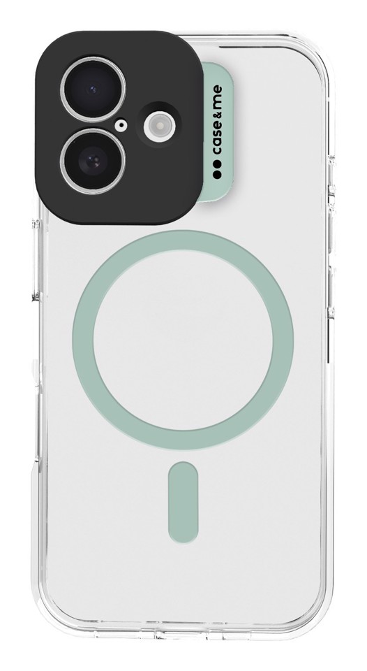 Case & Me CMCOVCASIP1661G Cover iphone 16 verde
