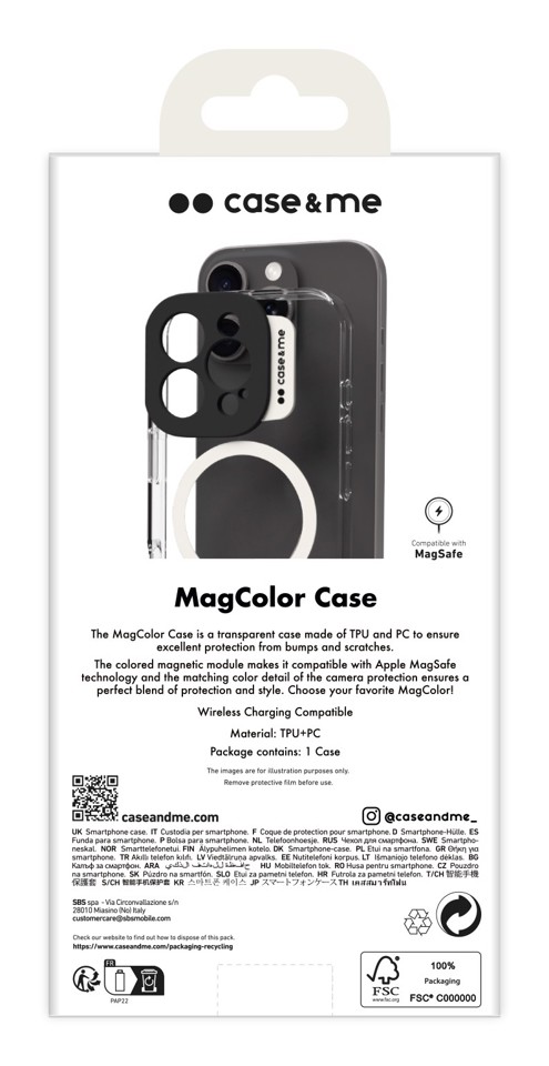 Case & Me CMCOVCASIP1661PB  Cover iphone 16 pro beige