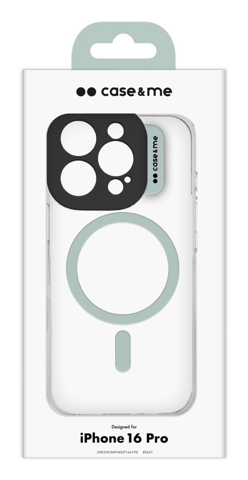 Case & Me CMCOVCASIP1661PG Cover iphone 16 pro verde 