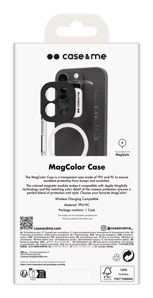 Case & Me CMCOVCASIP1667PB Cover iphone 16 promax beige