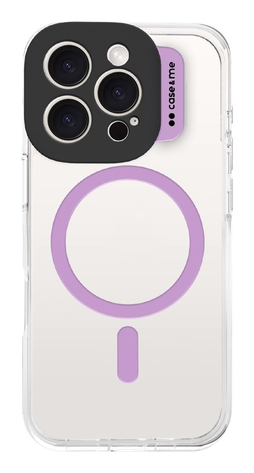 Case & Me CMCOVCASIP1667PP Cover iphone 16 promax rosa 