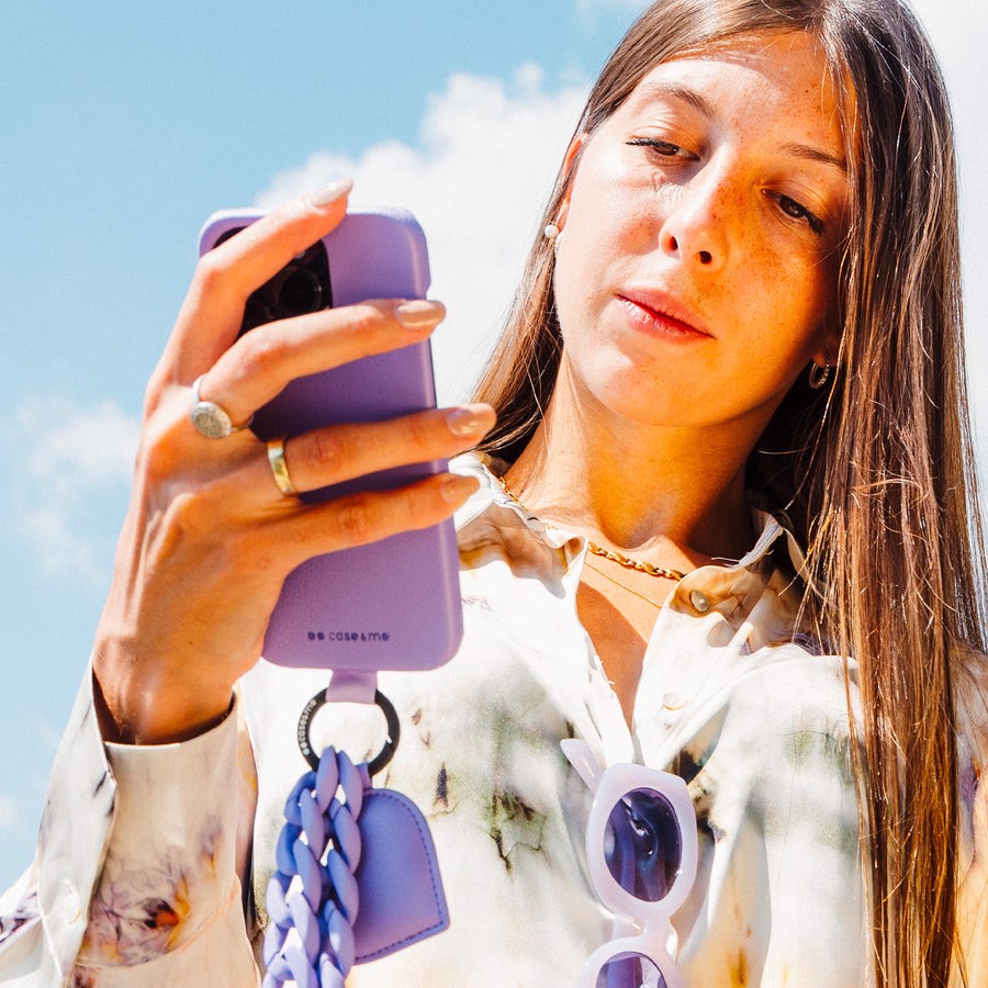 Case & Me CMCOVPUIP1561L custodia per cellulare 15,5 cm (6.1") Cover Lavanda