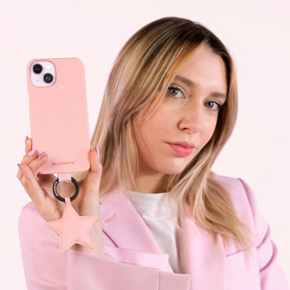 Case & Me CMCOVPUIP1561P custodia per cellulare 15,5 cm (6.1") Cover Rosa