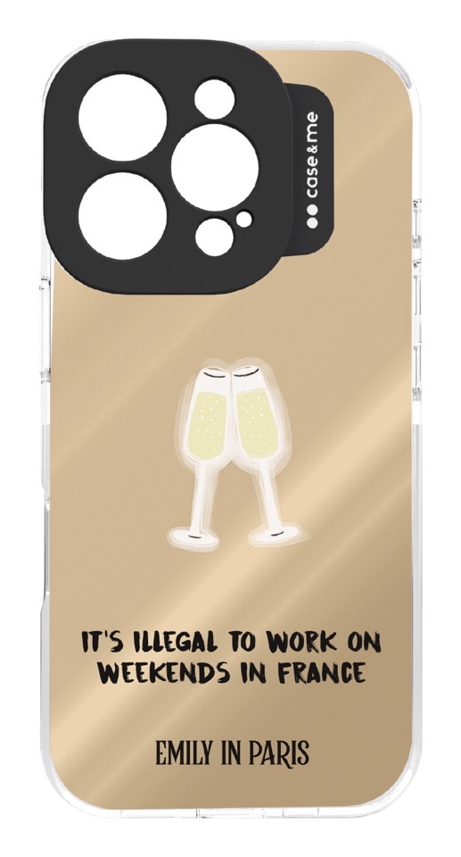 Case & Me CMEMIPCVIP1661P1 Cover Beige iphone 16pro