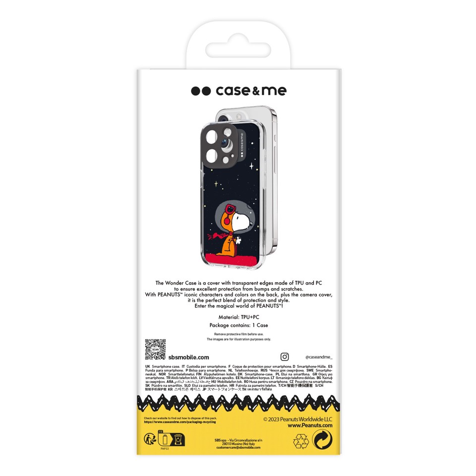 Case & Me CMPNUTSCOVIP1567P1  Cover  iphone 15promax