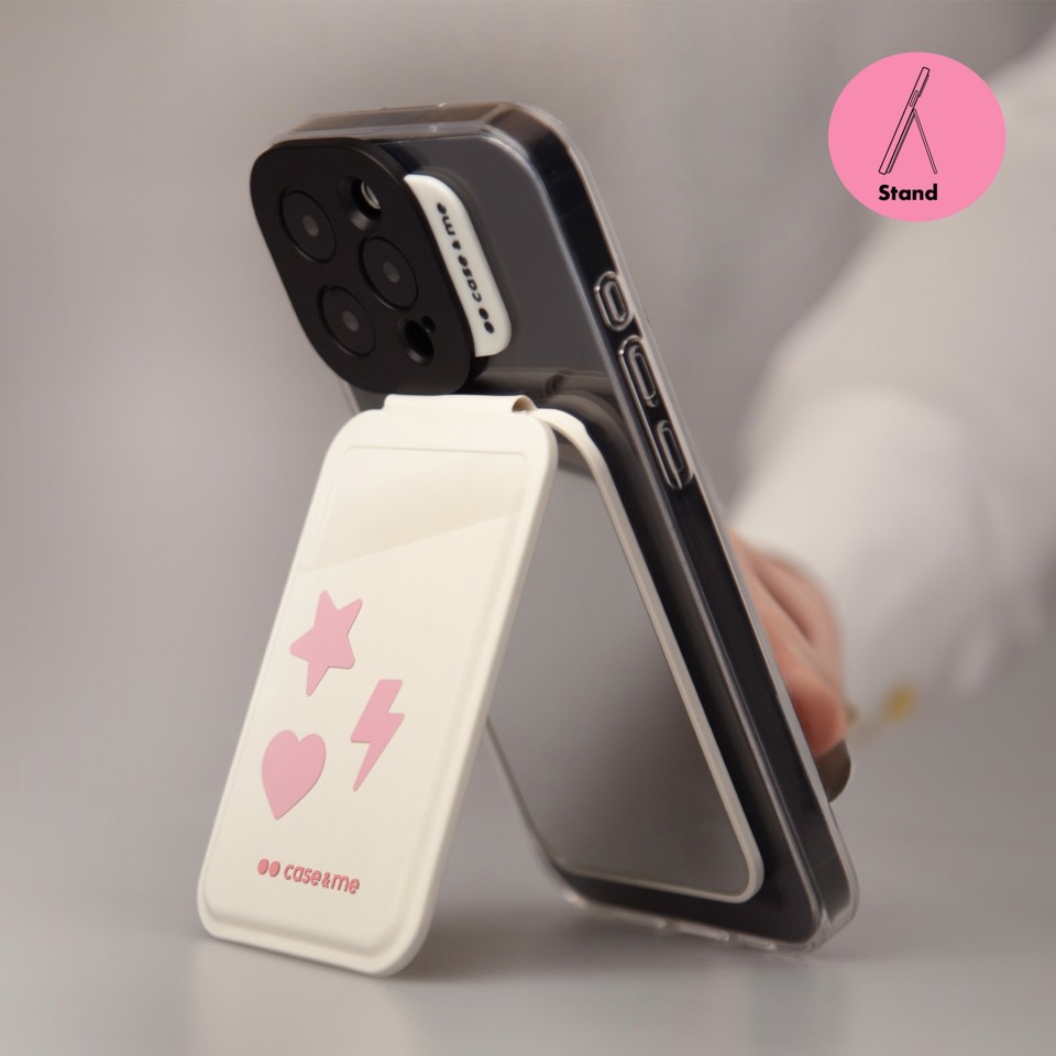 Case & Me CMSILCARMIRMSI Wallet magsafe