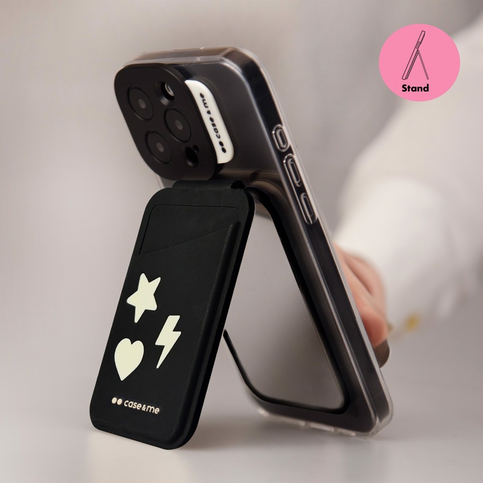 Case & Me CMSILCARMIRMSK Wallet magsafe