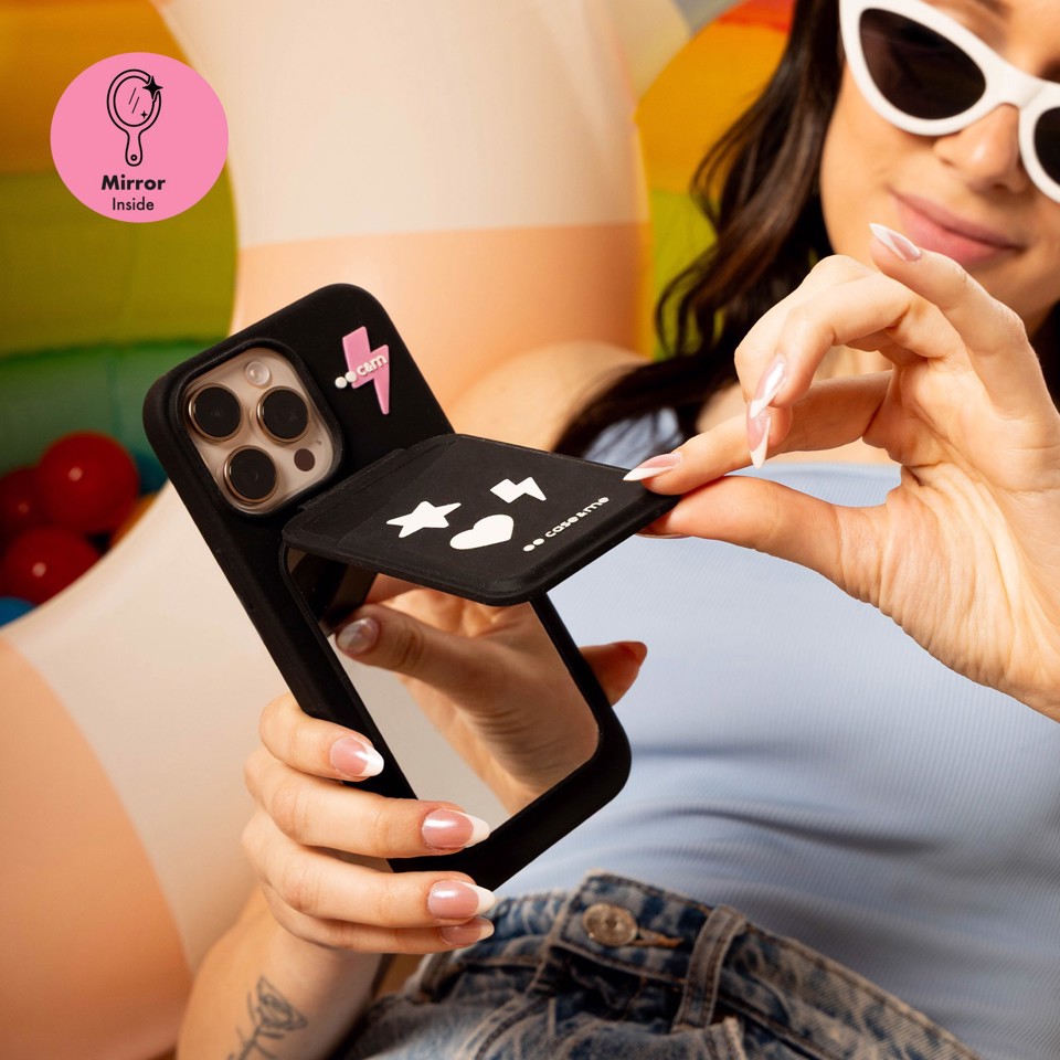 Case & Me CMSILCARMIRMSK Wallet magsafe