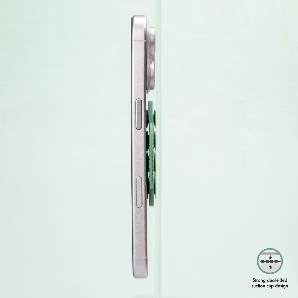 Case & Me CMSILSUCTION2 supporto per personal communication Supporto passivo Telefono cellulare/smartphone Verde