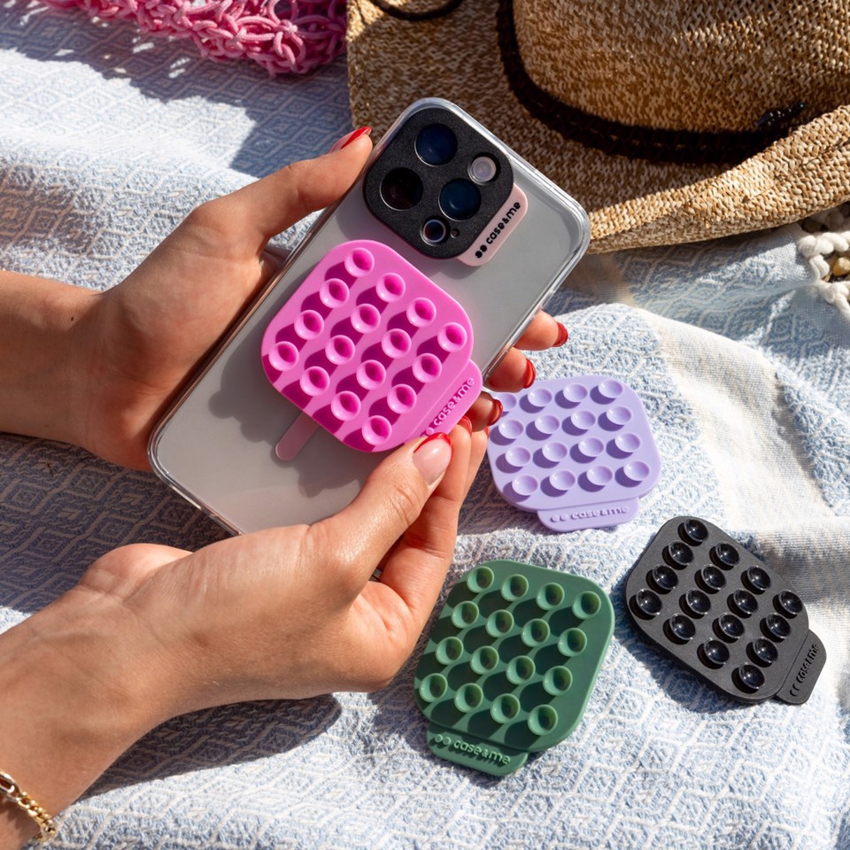 Case & Me CMSILSUCTION3 supporto per personal communication Supporto passivo Telefono cellulare/smartphone Rosa