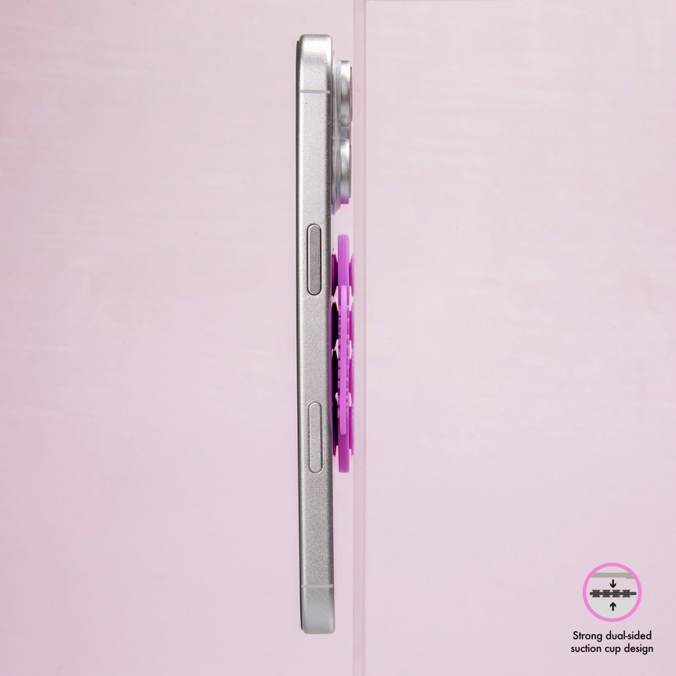 Case & Me CMSILSUCTION3 supporto per personal communication Supporto passivo Telefono cellulare/smartphone Rosa