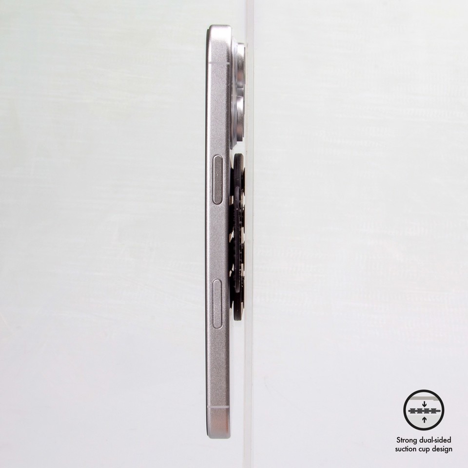 Case & Me CMSILSUCTION4 supporto per personal communication Supporto passivo Telefono cellulare/smartphone Nero