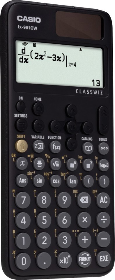Casio FX-991CW calcolatrice Tasca Calcolatrice scientifica Nero