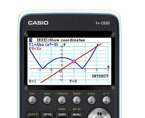 Casio FX-CG50 calcolatrice Tasca Calcolatrice grafica Nero