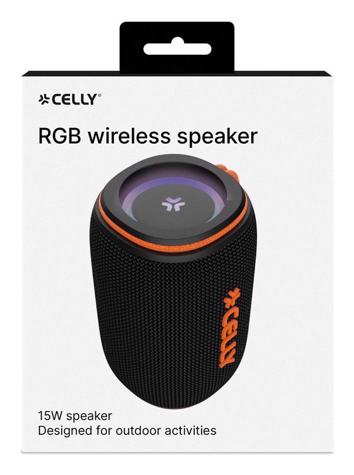 Celly AURA15WOR altoparlante portatile e per feste Altoparlante portatile stereo Nero