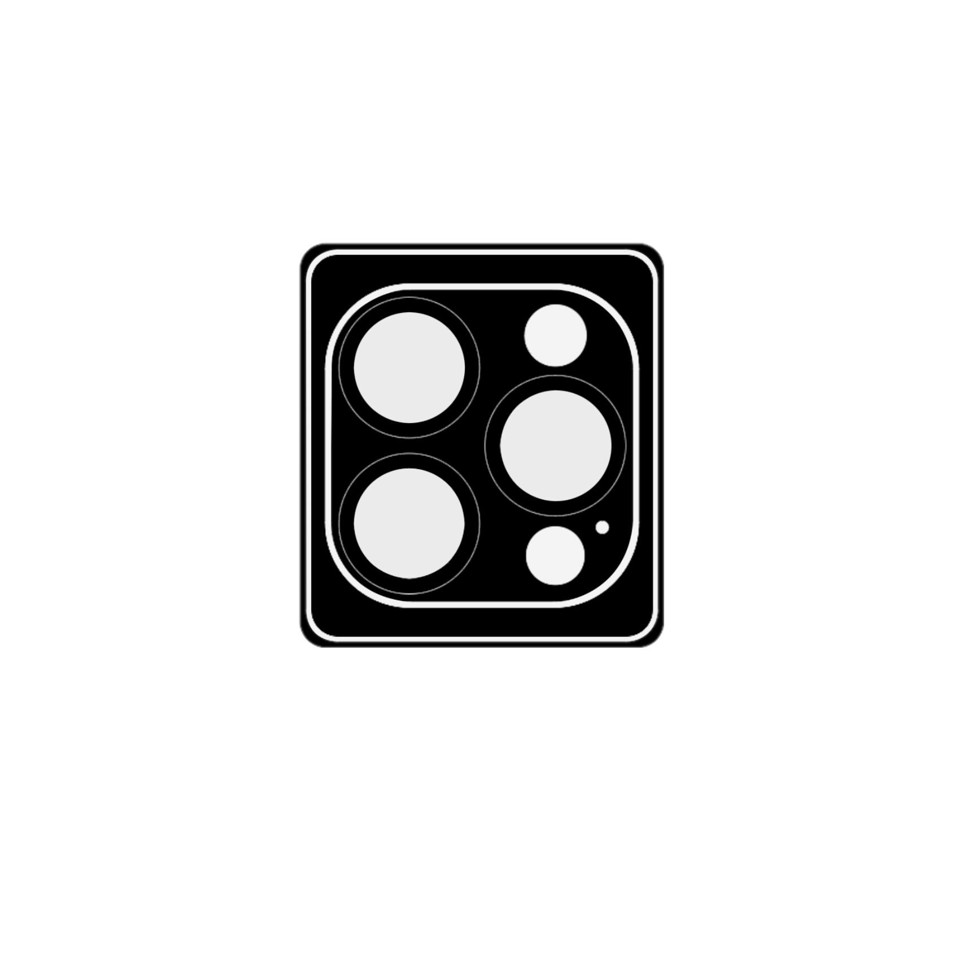 Celly CAMERALENS1079 protezione per lo schermo e il retro dei telefoni cellulari Protezione per obiettivo della fotocamera Apple 1 pz