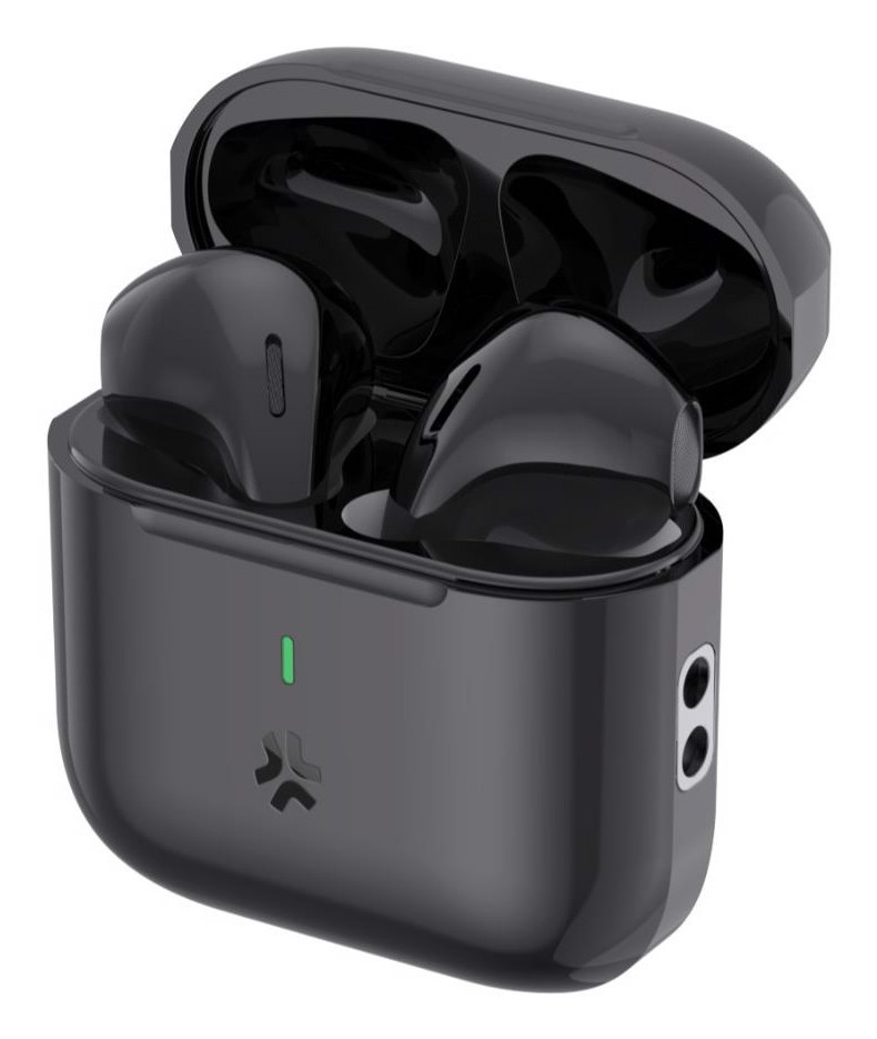 Celly COMPACTBK cuffia e auricolare Wireless In-ear Musica e Chiamate USB tipo-C Nero