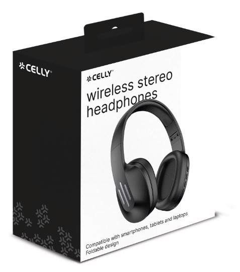Celly FLOWBEATBK cuffia e auricolare Wireless A Padiglione Business/Everyday USB tipo-C Bluetooth Nero